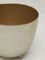 Westside Home Gold Textured Planter- Large