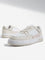 LUNA BLU Light Beige Colour-Block Lace-Up Sneakers