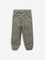 HOP Kids Olive Mid-Rise Cotton Blend Joggers