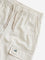 HOP Kids Beige Cargo-Style Mid-Rise Cotton Joggers