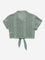 Y&F Kids Sage Knit-Textured Cotton Blend Shirt