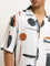 Nuon Off-White Abstract Printed Relaxed-Fit Shirt