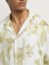 Nuon Yellow Printed Relaxed-Fit Shirt