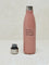 Westside Home Dusty Rose Text Design Water Bottle