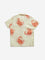 HOP Kids Peach & Yellow Crab Printed Shirt