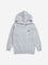 HOP Kids Grey Checkered Hoodie