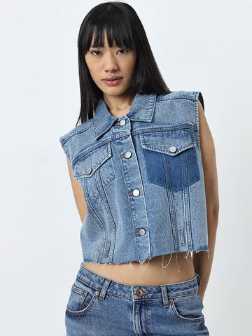 Nuon Blue Denim Jacket