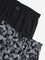 WES Lounge Black Floral Printed Cotton Boxers - Pack of 2