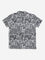 Y&F Kids Black Abstract Printed Resort-Fit Shirt