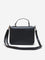 LOV Black Solid Satchel Bag