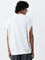 Studiofit White Relaxed-Fit T-Shirt