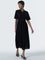 LOV Black Shirt Dress with Belt