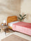 Westside Home Dusty Pink Single Bed Fleece Blanket