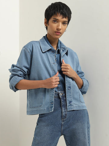 LOV Light Blue Denim Jacket