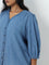 Gia Blue Denim Blouse