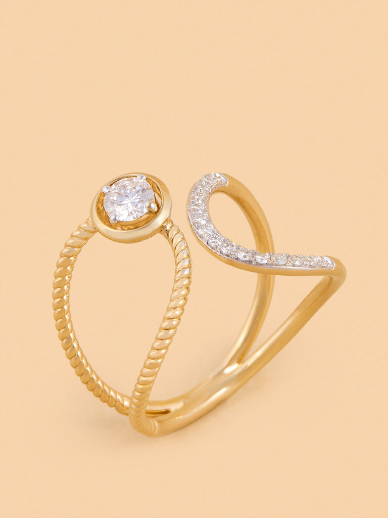 Infinity Lab Diamond Ring