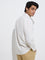 Ascot White Relaxed-Fit Linen-Blend Shirt