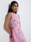 Bombay Paisley Pink Printed Cotton-Blend A-Line Dress