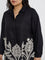 Gia Black Botanical Detailed Shirt