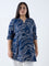 Diza Indigo Bandhani Printed Tunic