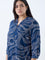 Diza Indigo Bandhani Printed Tunic