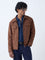 Ascot Tan Relaxed-Fit Suede Jacket