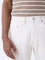 Ascot Off-White Relaxed-Fit Mid-Rise Jeans