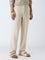 ETA Beige Relaxed-Fit Mid-Rise Cotton-Blend Chinos