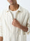 ETA Off-White Striped Relaxed-Fit Cotton Shirt