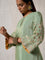Embellished Green Kurta