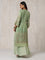Embellished Green Kurta