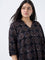 Diza Black Printed Tunic