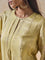 Embroidered Yellow Kurti