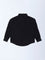 HOP Kids Black Cotton Shirt