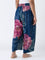Diza Indigo Floral Printed Pants