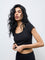 Superstar Black Cable-Knit Seamfree Boy Shorts Briefs