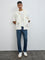 Nuon Blue Washed Slim-Fit Mid-Rise Jeans