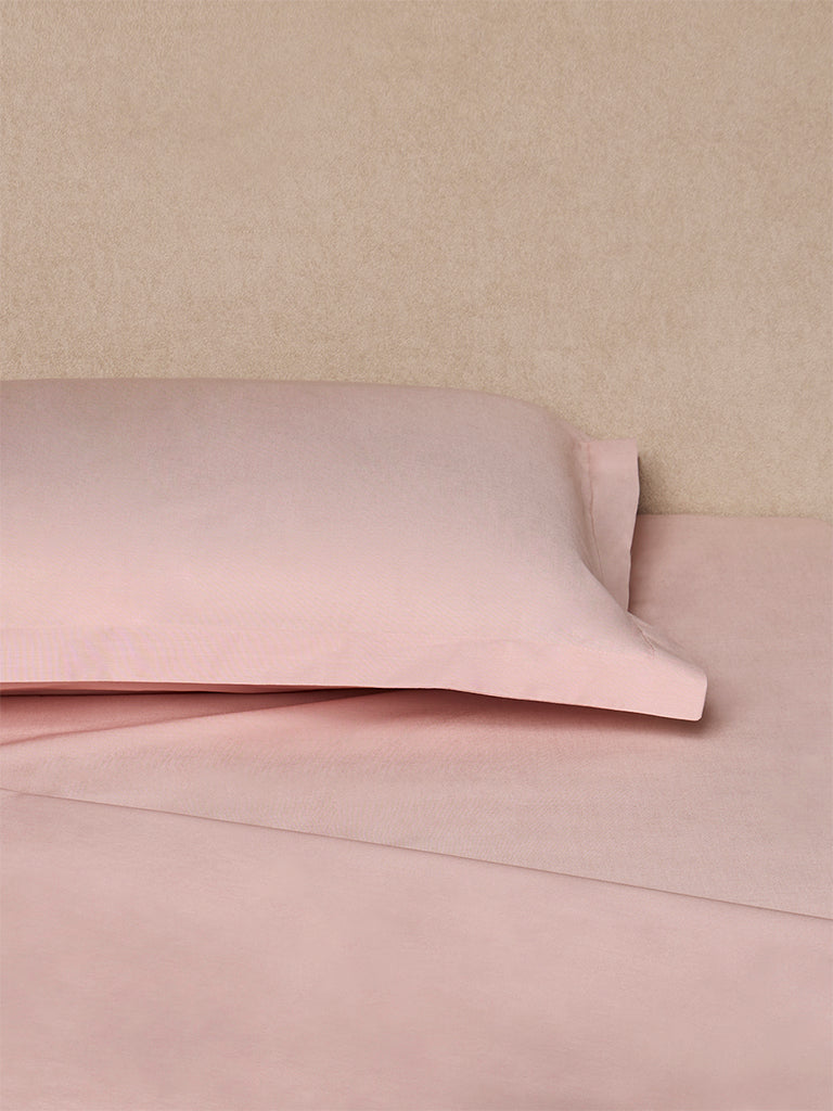 Westside Home Pink Solid King Bed Sheet Set