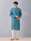Embroidered Blue Kurta