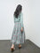 Bombay Paisley Mint Floral Cotton Tiered Dress with Jacket