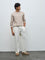 ETA Off-White Relaxed-Fit Mid-Rise Cotton-Blend Chinos