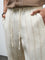 ETA Off-White Striped Relaxed-Fit Mid-Rise Cotton Chinos