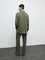 ETA Olive Textured Relaxed-Fit Mid-Rise Cotton Chinos