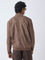 Ascot Brown Relaxed-Fit Suede Jacket