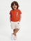 HOP Kids Boys Orange Graphic Design Cotton T-Shirt