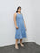Gia Blue Denim A-Line Dress