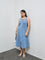 Gia Blue Denim A-Line Dress