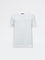 Ascot White Textured Relaxed-Fit Cotton T-Shirt