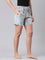 Blue Woven Viscose Printed Lounge Shorts