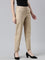 Women Light Beige Chinos Trousers